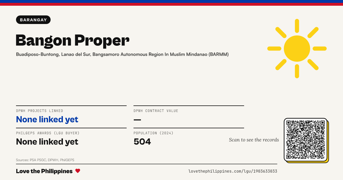 Share card: Bangon Proper